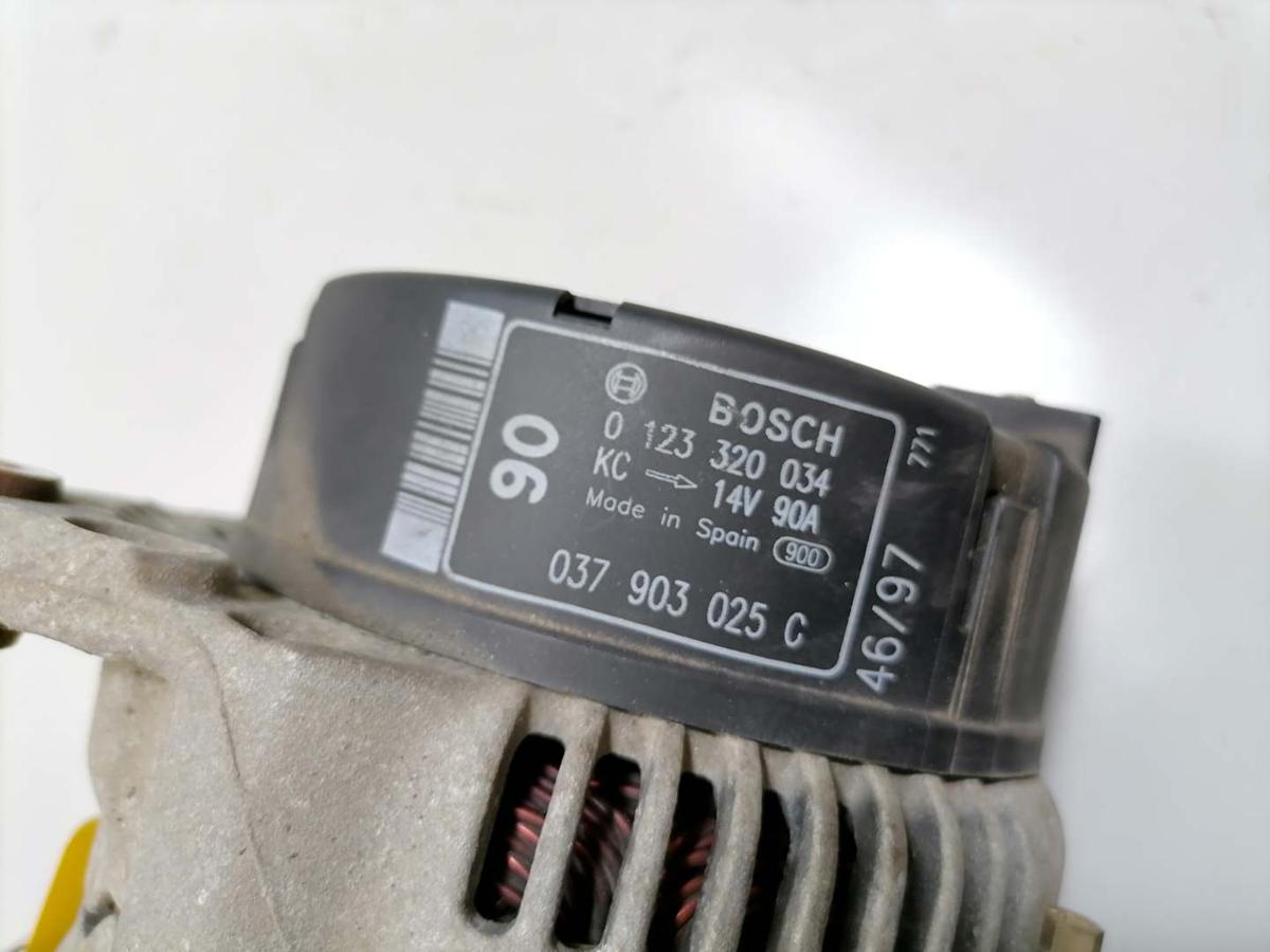 VW Golf IV original Lichtmaschine Generator 037903025C 0123320034 1,6 74kw BJ97